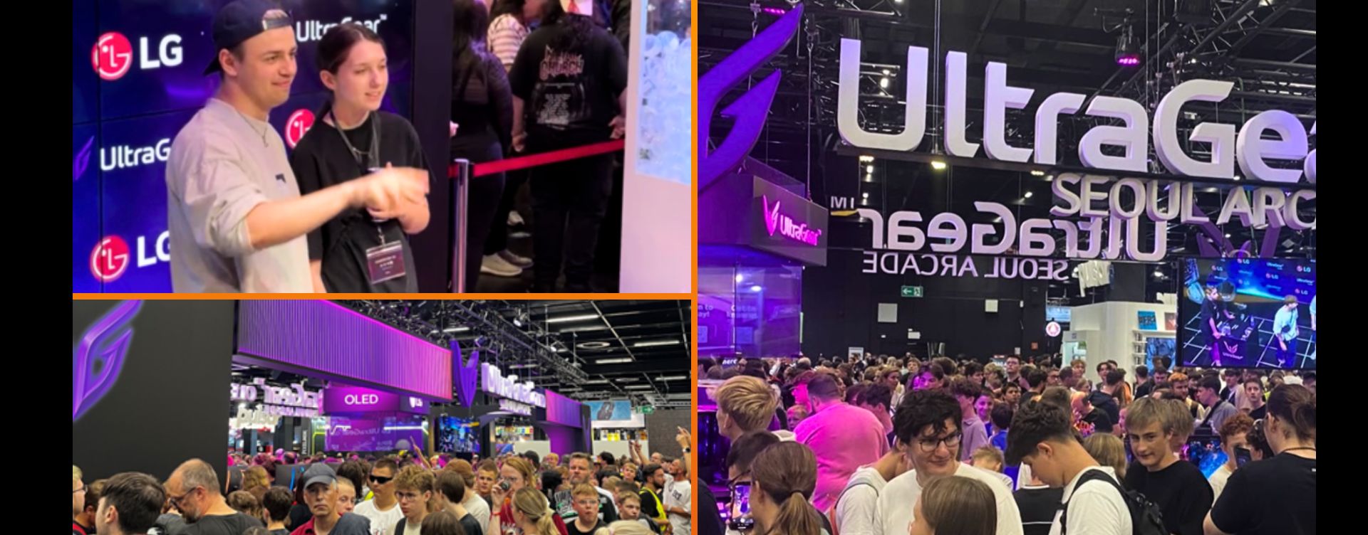 LG UltraGear gamescom Booth