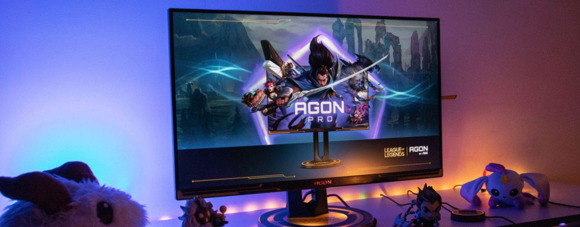 AGON by AOC Rebranding Campaign