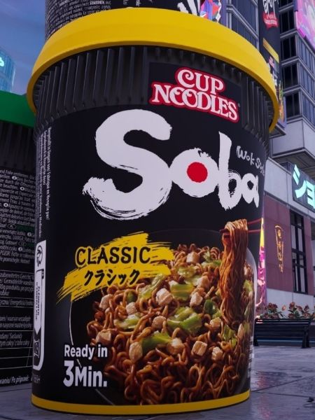 Nissin Cup Noodles X Fortnite (Portrait)