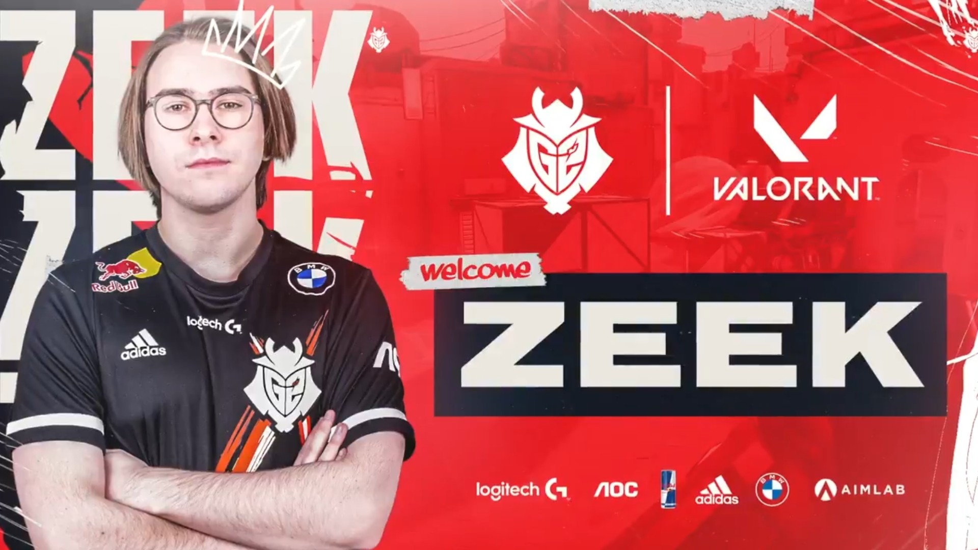 Zeek. G2 Esports valorant women. Zeek logo.