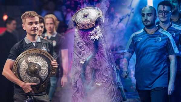 All winning teams of the Dota 2 The International