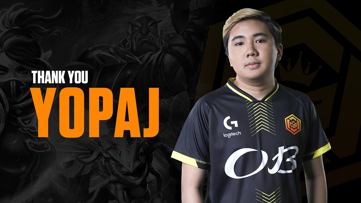 OB Esports x Neon part ways with Yopaj after nearly 1,300 games