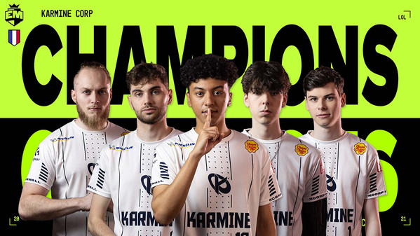 Karmine Corp verteidigt Titel bei den EU Masters