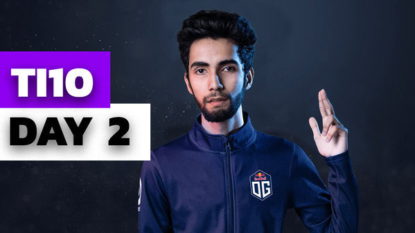 A triple rampage for the king: TI 10 Highlights Day 2