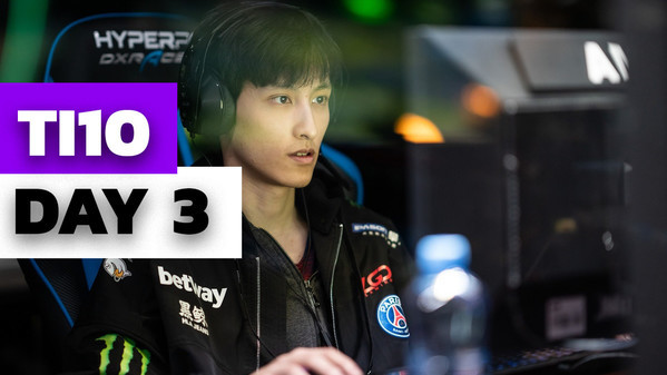 Breaking records and forgetting the Aegis: TI 10 Highlights Day 3