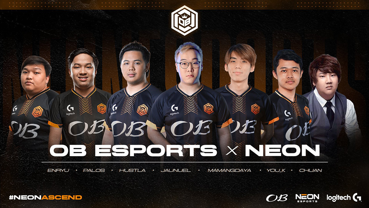OB Esports x Neon complete new roster with ChuaN as coach