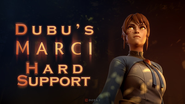 How Dubu dominates high MMR pubs with Hard Support Marci