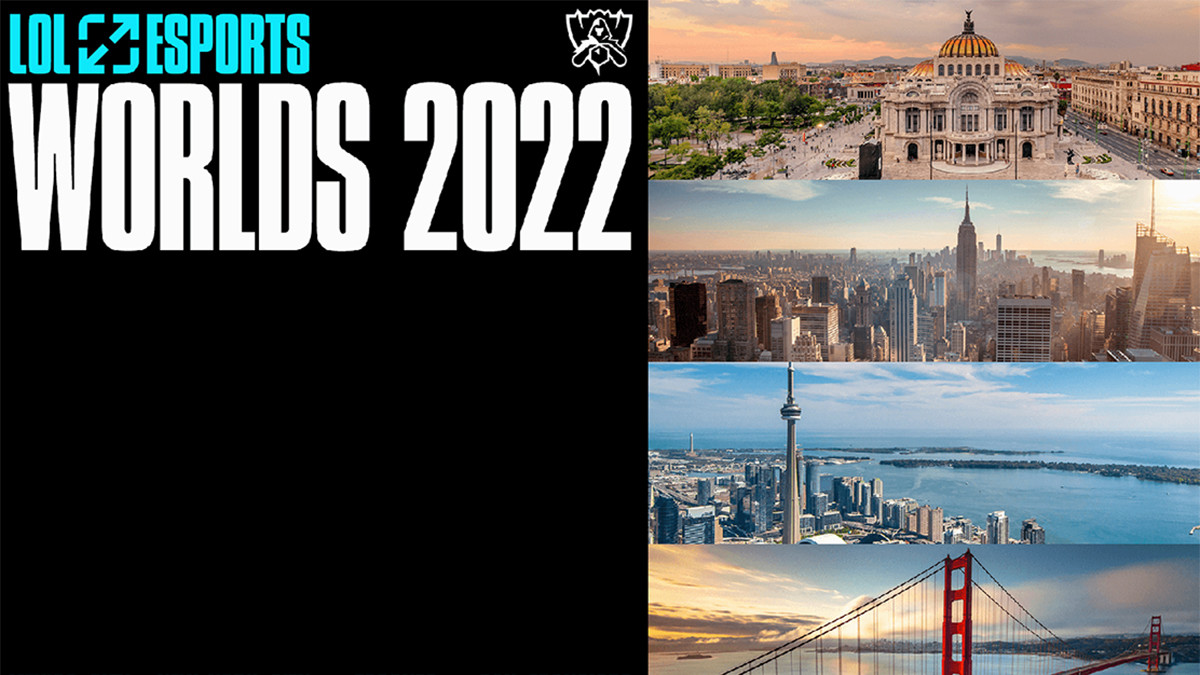 Worlds 2022 in Nordamerika: Riot Games bestätigt vier Schauplätze
