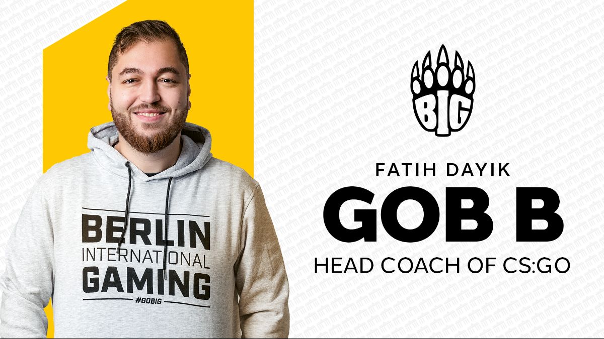 BIG-Legende gob b übernimmt als Head-Coach im CS:GO-Mainteam