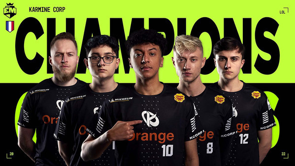 KCorp um Rekkles verteidigt erneut EU-Masters-Titel