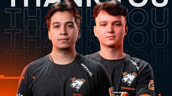 YEKINDAR und buster verlassen Virtus.pro