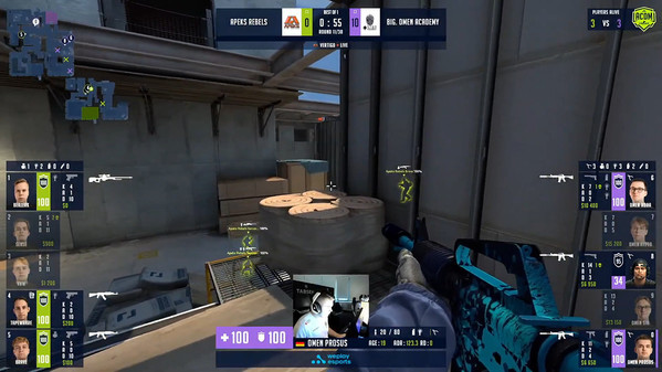 BIG. OMEN Academy mit dominantem Start - Auch MOUZ NXT überzeugt