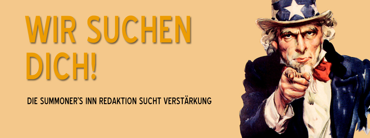 Wir suchen Redakteure!