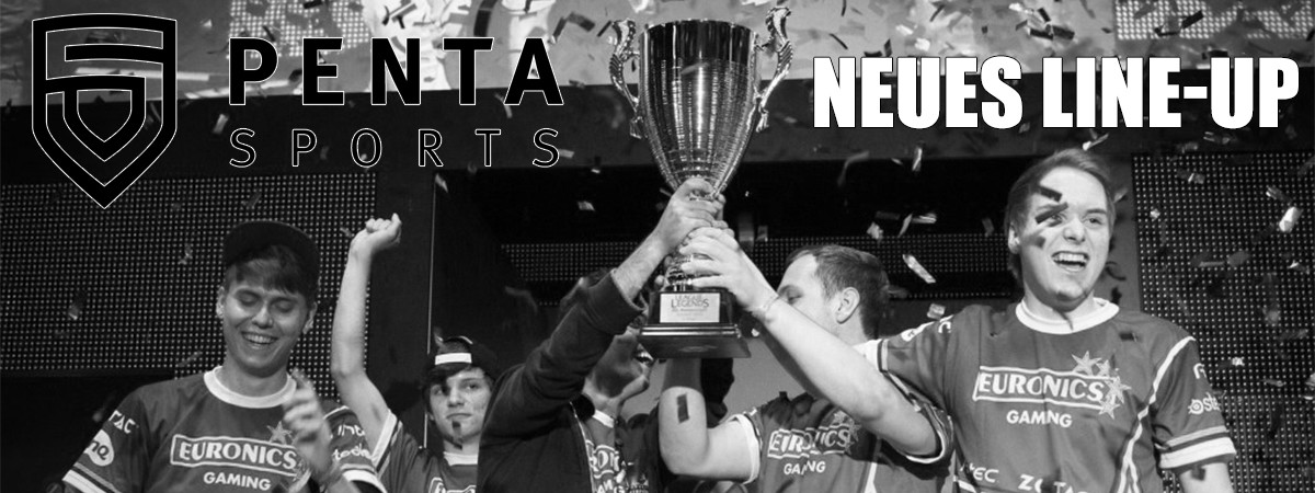 PENTA Sports übernimmt das Team von EURONICS Gaming