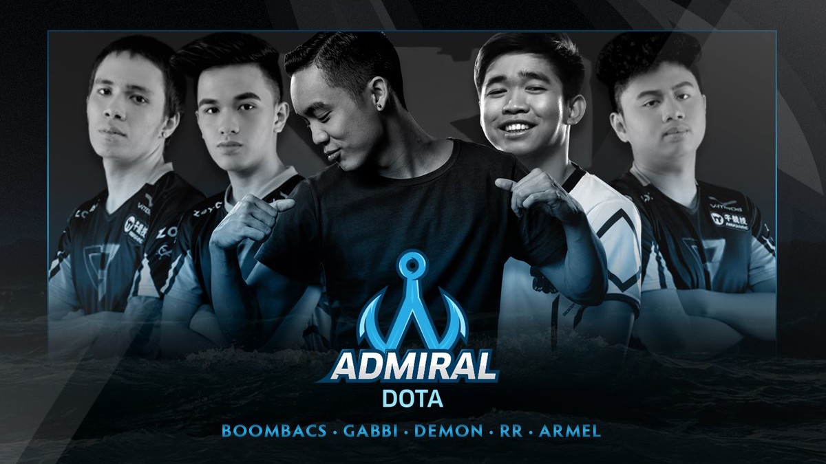 Jimmy returns to SEA with ex-Clutch Gamers on Team Admiral