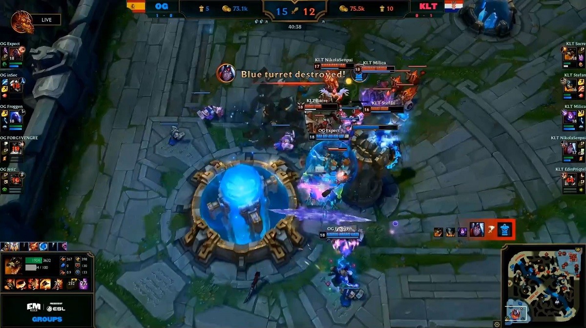 Froggen rettet Origen in letzter Sekunde