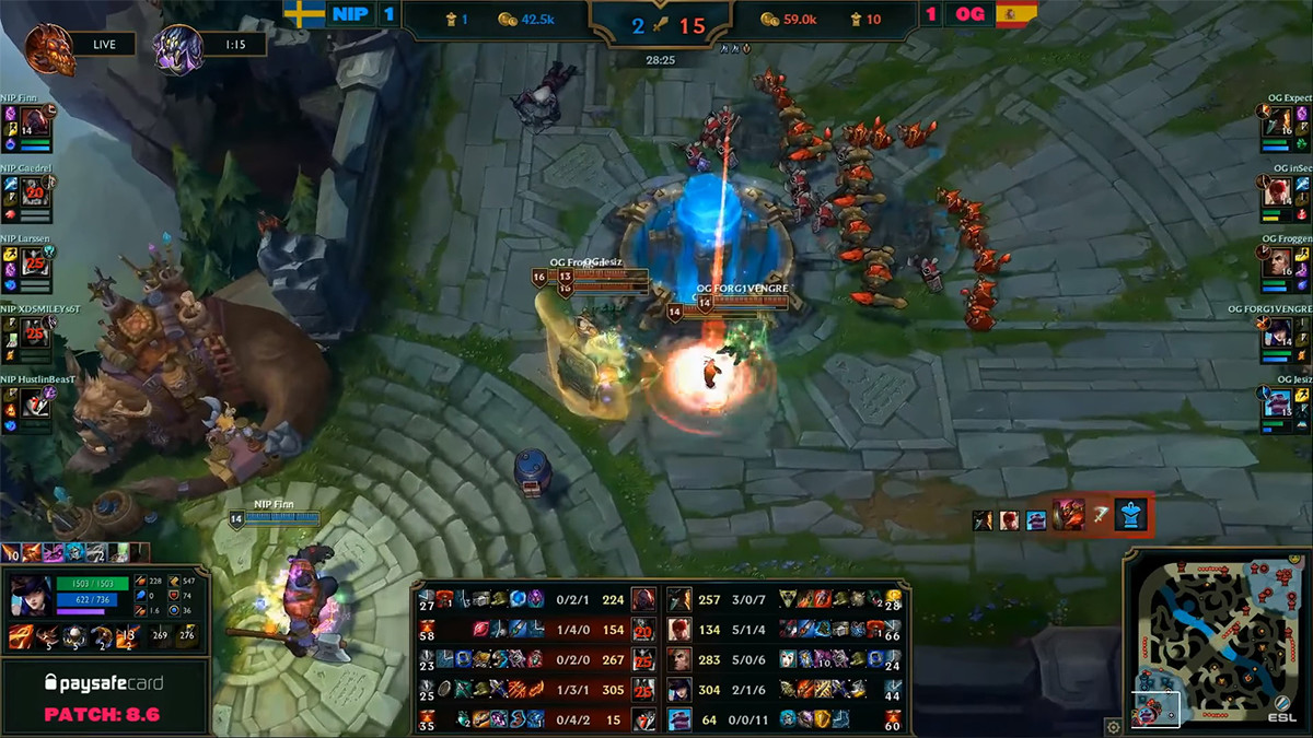 Origen zieht ins EU Masters-Halbfinale ein