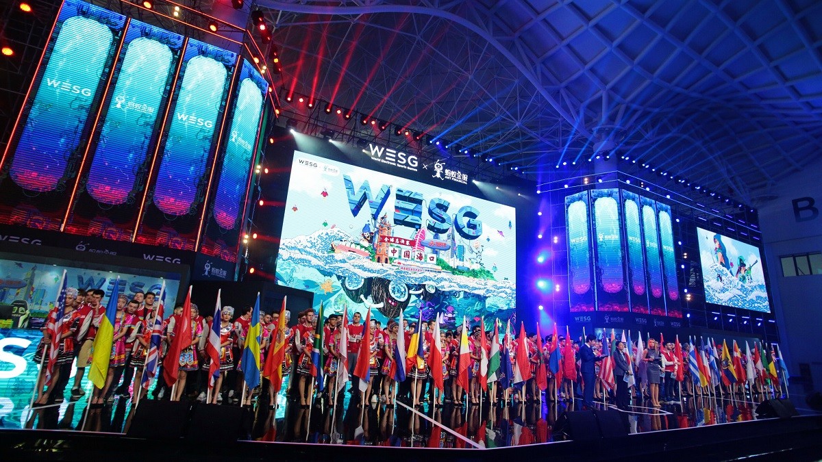 WESG brings all the countries to the yard