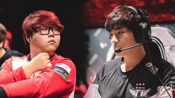 SK Telecom T1 ohne Bang, Wolf und 5 weitere Spieler