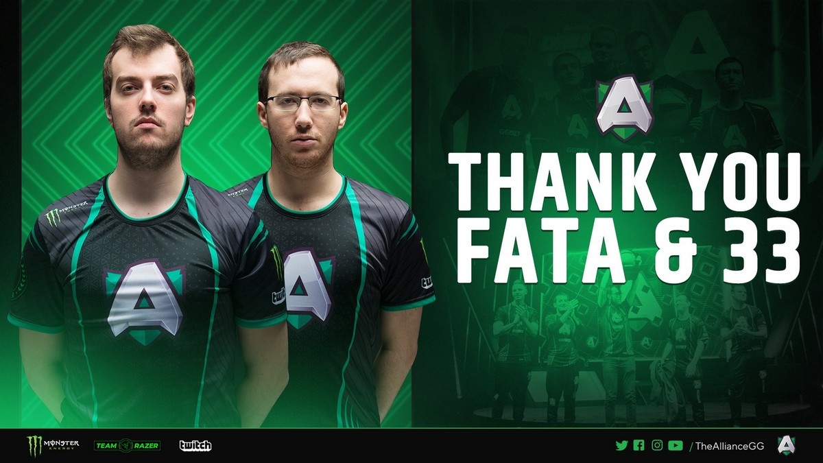 Alliance kick Fata- and 33 mid-season