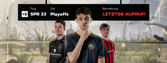 Achtung! Achtung! - Letzter Aufruf für die Playoffs!