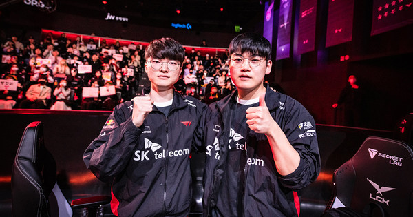 T1-Revanche elfter Sieg in Folge - Gumayusi spielt Cho'Gath auf der Bot-Lane