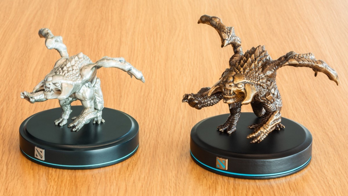 Valve's new Baby Roshan statues are finally ready