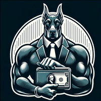 Doberman Oberarm Geldklammer