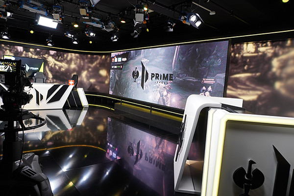Das neue Prime League Studio mit dem Strauss-Design.