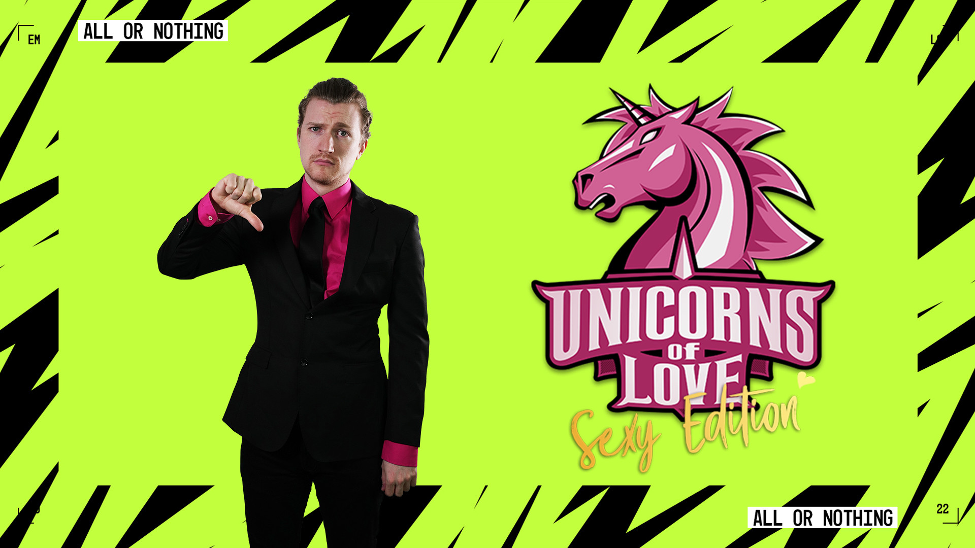 Das Bild zeigt den Coach und Gründer der Unicorns of Love Sexy Edition Fabian Sheepy Mallant.