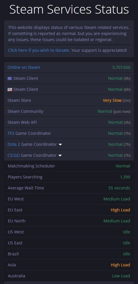 nicht mit matchmaking server verbunden