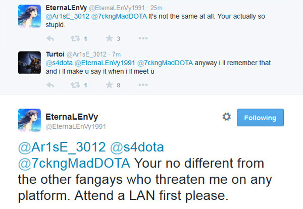 Ar1se involved in bust-up with EternalEnvy over private scrim video ...