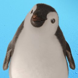 Black White Penguin